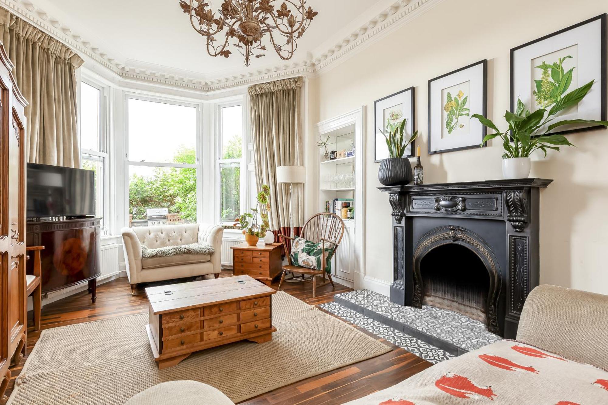 Stylish Victorian Apartment'S Close To The Botanical Gardens, Free Parking! Edinburgh Dış mekan fotoğraf