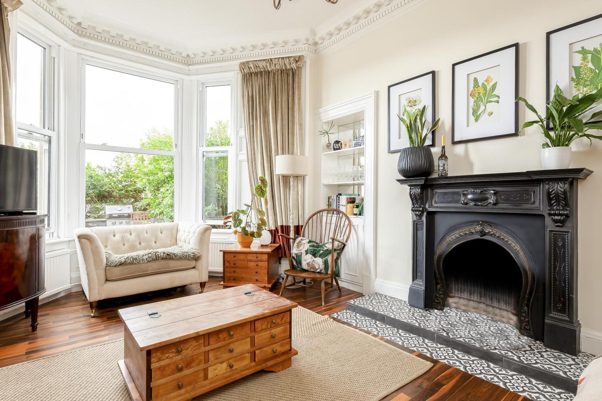 Stylish Victorian Apartment'S Close To The Botanical Gardens, Free Parking! Edinburgh Dış mekan fotoğraf